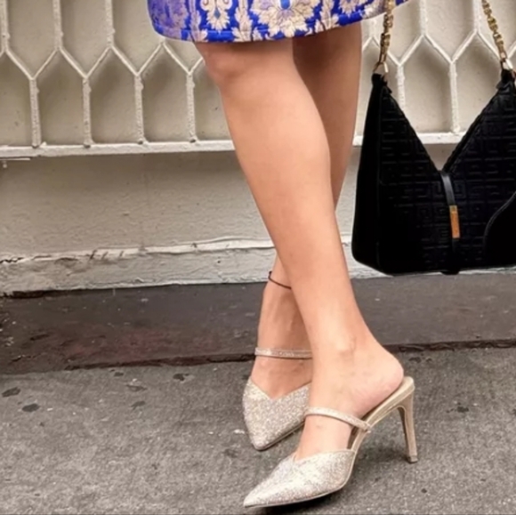 Dolce Vita Kanika Rhinestone Dress Mules